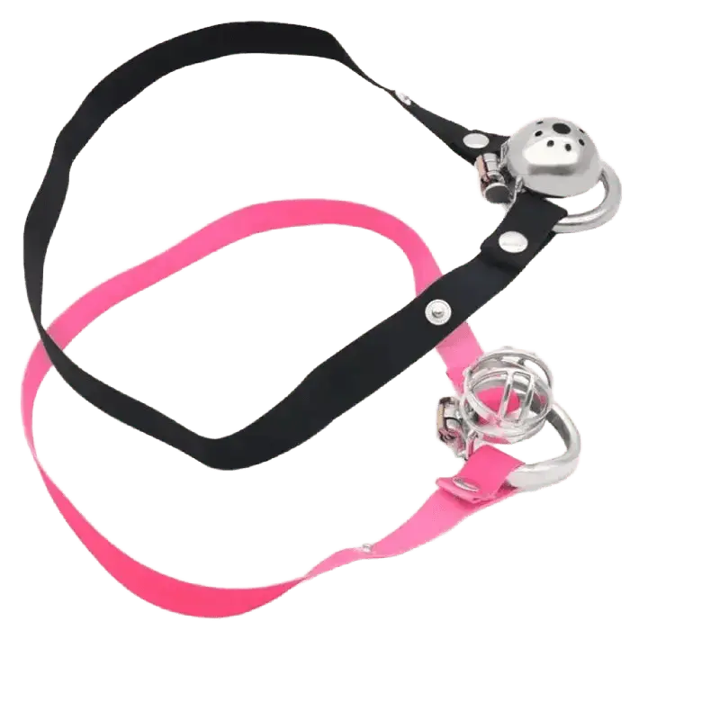 Adjustable Chastity Cage Auxiliary Belt - WOWihte