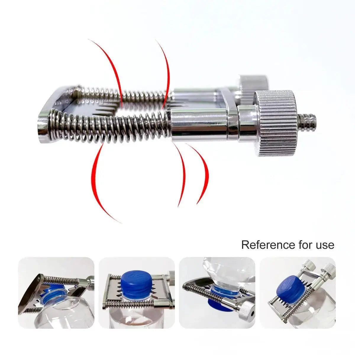 Adjustable Metal Testicle Clamp - WOWihte