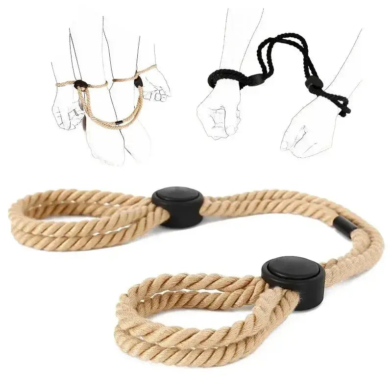 Adjustable Rope Bondage Restraint Set - WOWihte