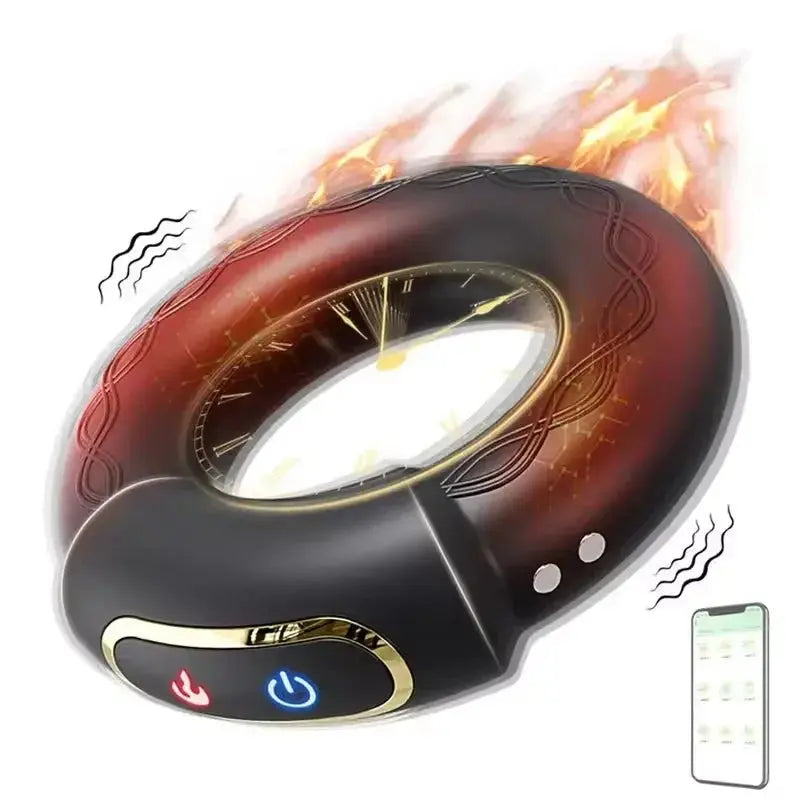 APP Controlled Heated Vibrating Ring - WOWihte