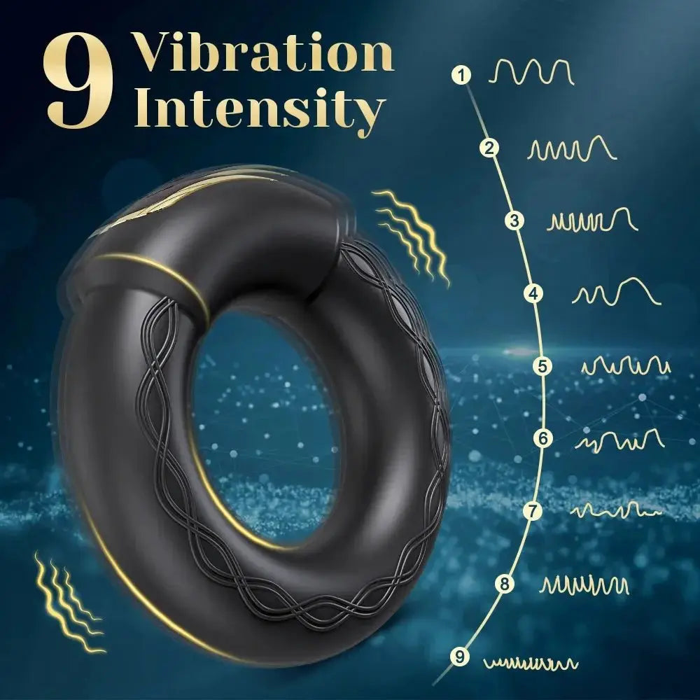 APP Controlled Heated Vibrating Ring - WOWihte