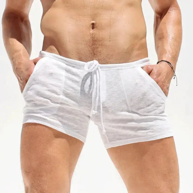Bamboo Soft Breathable Lounge Shorts - WOWihte