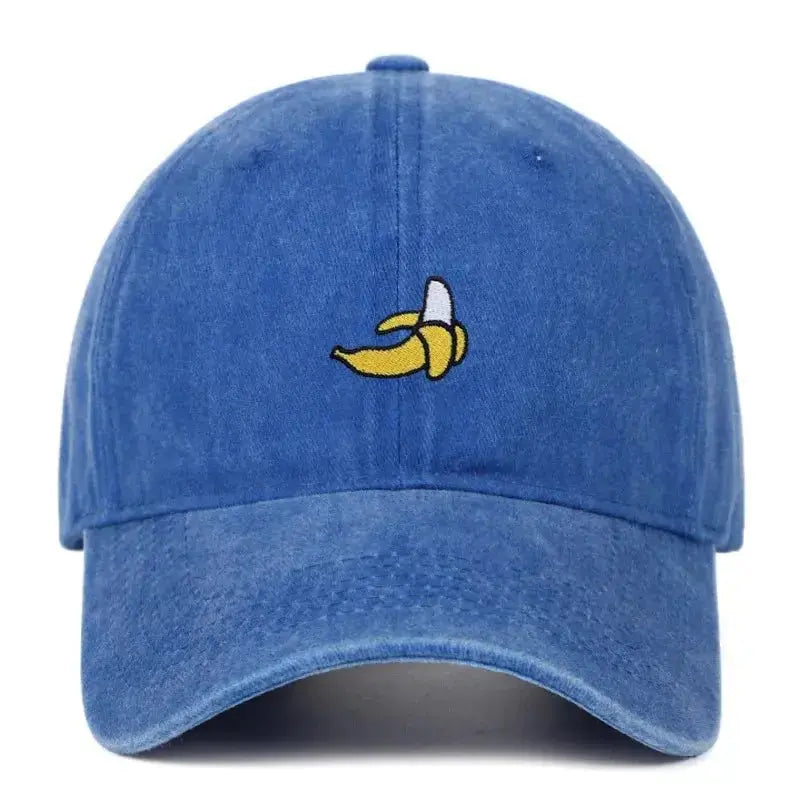 Banana Embroidered Baseball Hat - WOWihte