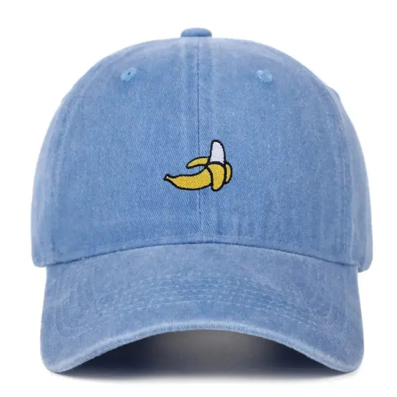 Banana Embroidered Baseball Hat - WOWihte