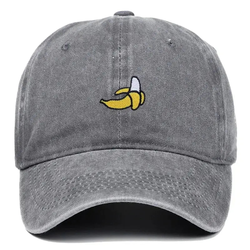 Banana Embroidered Baseball Hat - WOWihte
