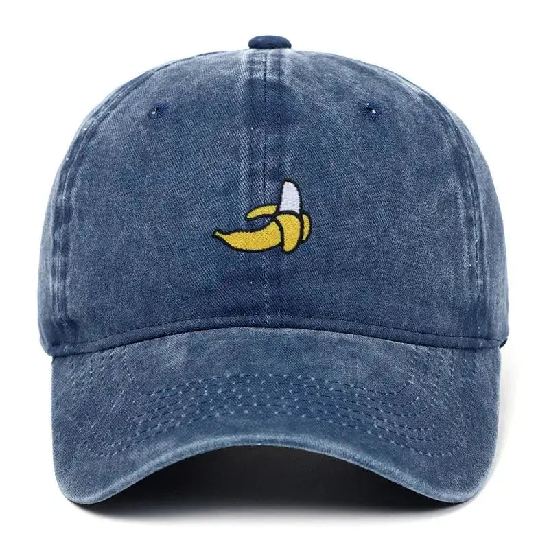 Banana Embroidered Baseball Hat - WOWihte