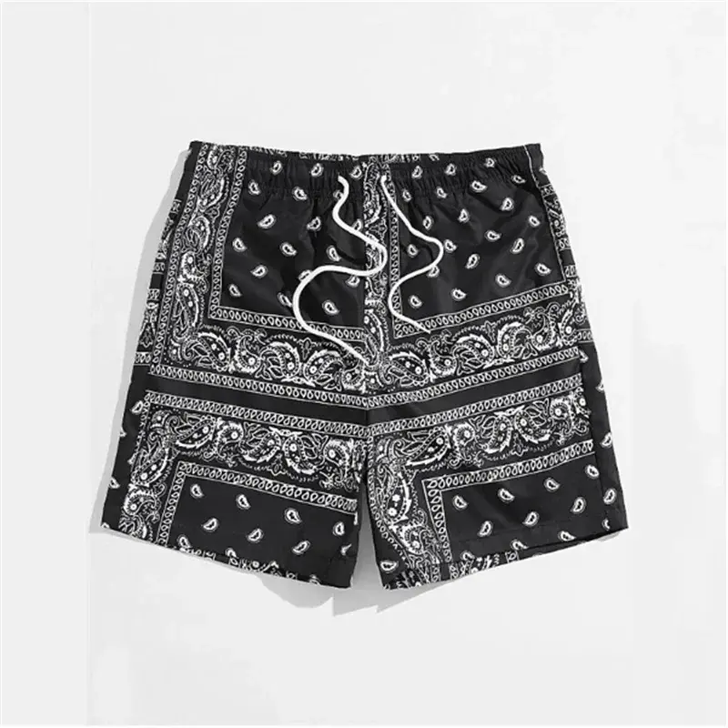 Bandana Swim Shorts - WOWihte