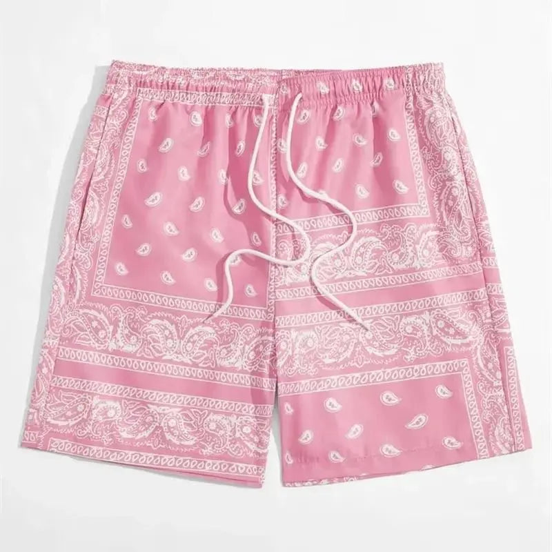 Bandana Swim Shorts - WOWihte