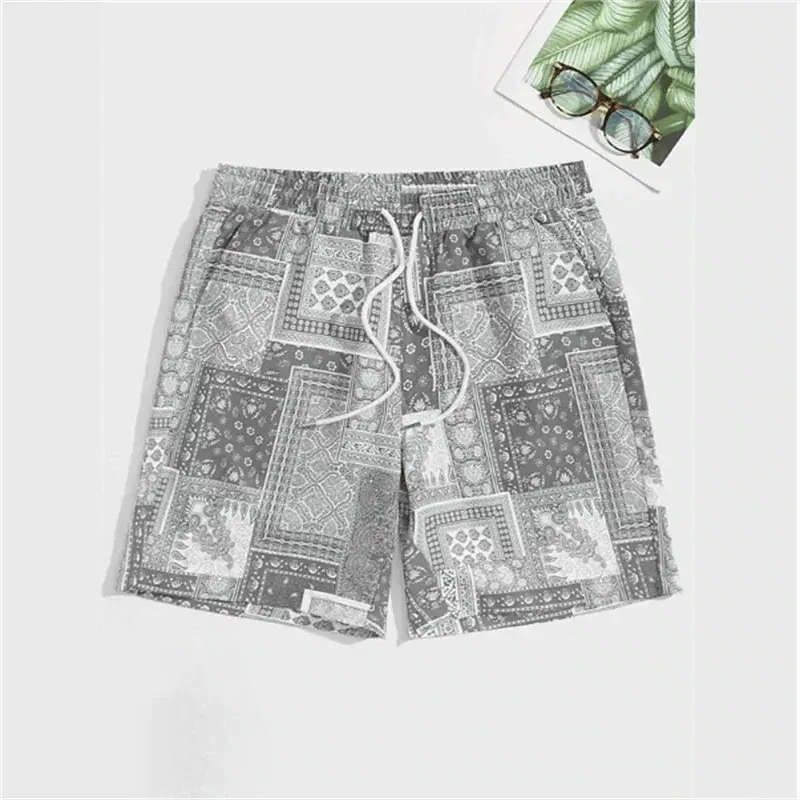 Bandana Swim Shorts - WOWihte