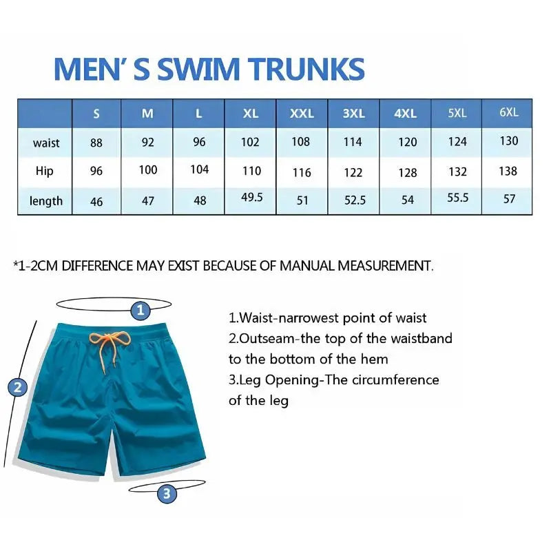 Bandana Swim Shorts - WOWihte