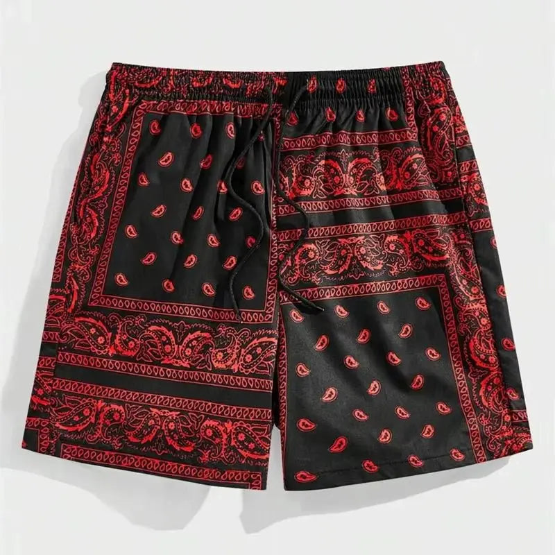 Bandana Swim Shorts - WOWihte
