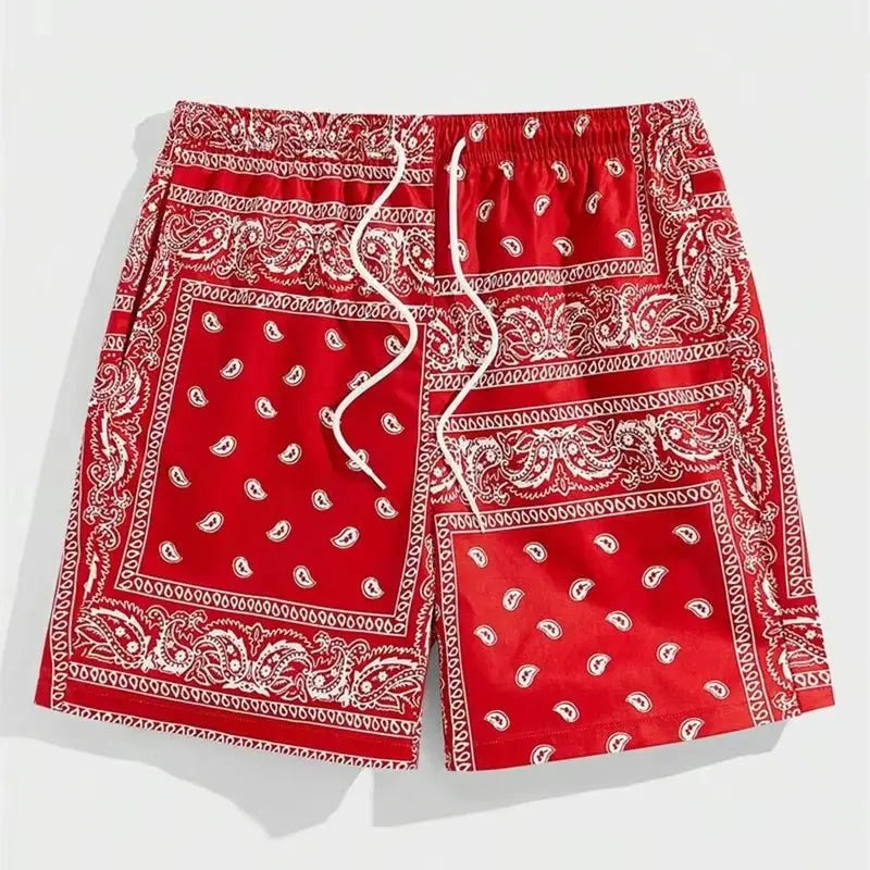 Bandana Swim Shorts - WOWihte
