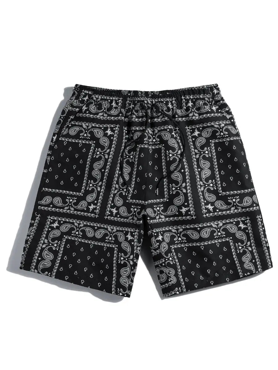Bandana Swim Shorts - WOWihte