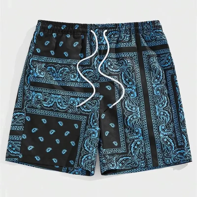 Bandana Swim Shorts - WOWihte