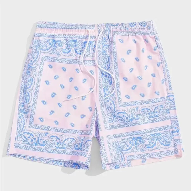 Bandana Swim Shorts - WOWihte