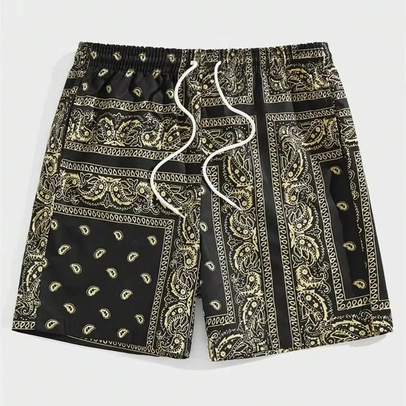 Bandana Swim Shorts - WOWihte