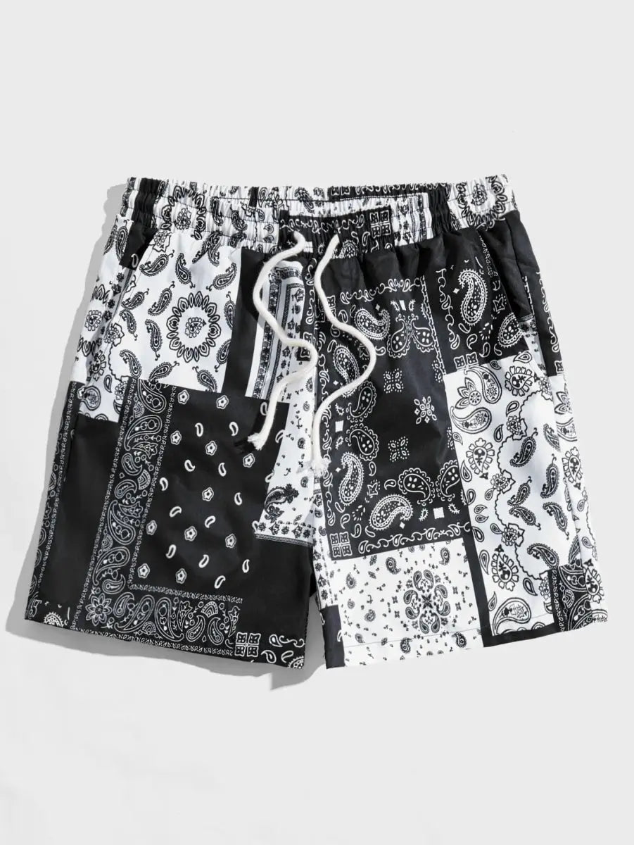 Bandana Swim Shorts - WOWihte