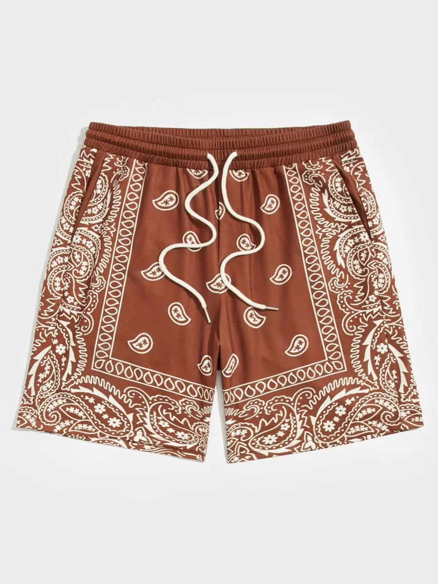 Bandana Swim Shorts - WOWihte