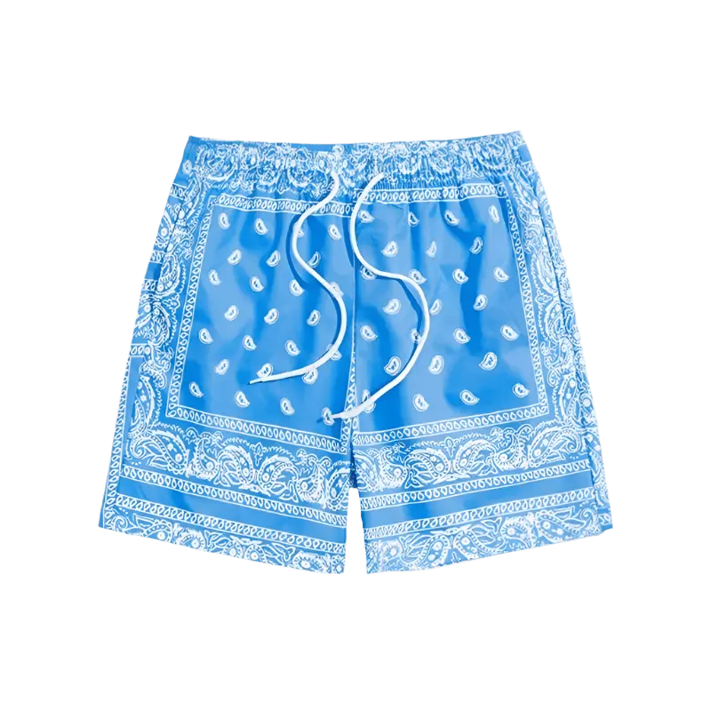 Bandana Swim Shorts - WOWihte