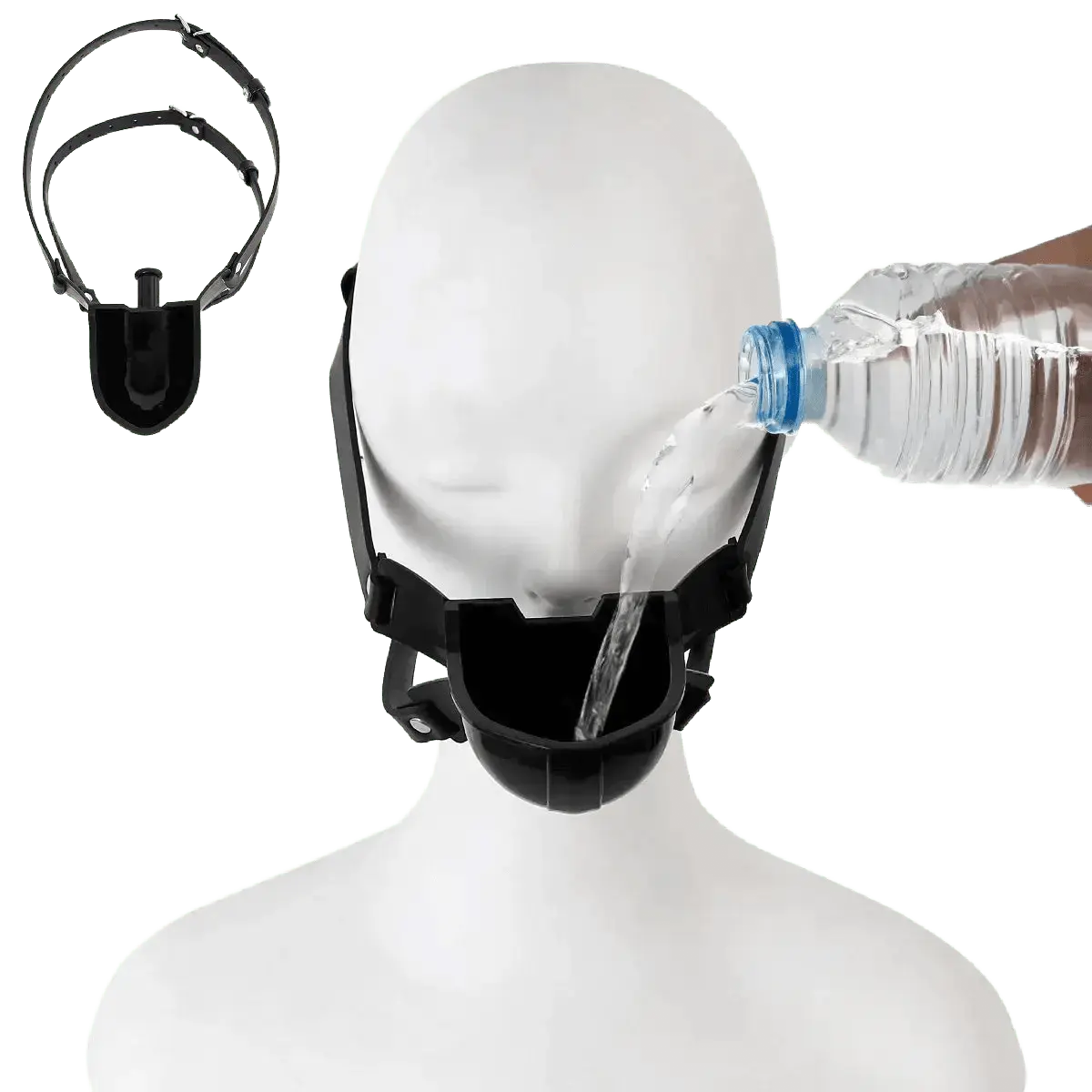 BDSM Funnel Gag Training Device - WOWihte