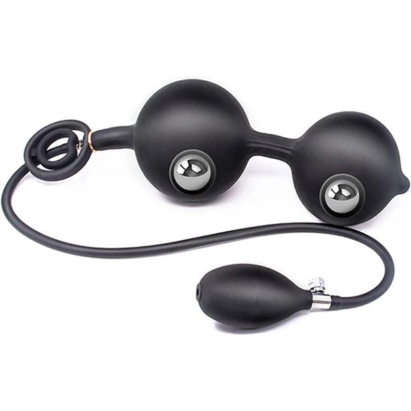 BDSM Inflatable Anal Plug Huge Dildo Pump Expansion Diameter 13cm Expandable Big Butt Plug Prostate Massage Ass Dilator Sex Toys - WOWihte