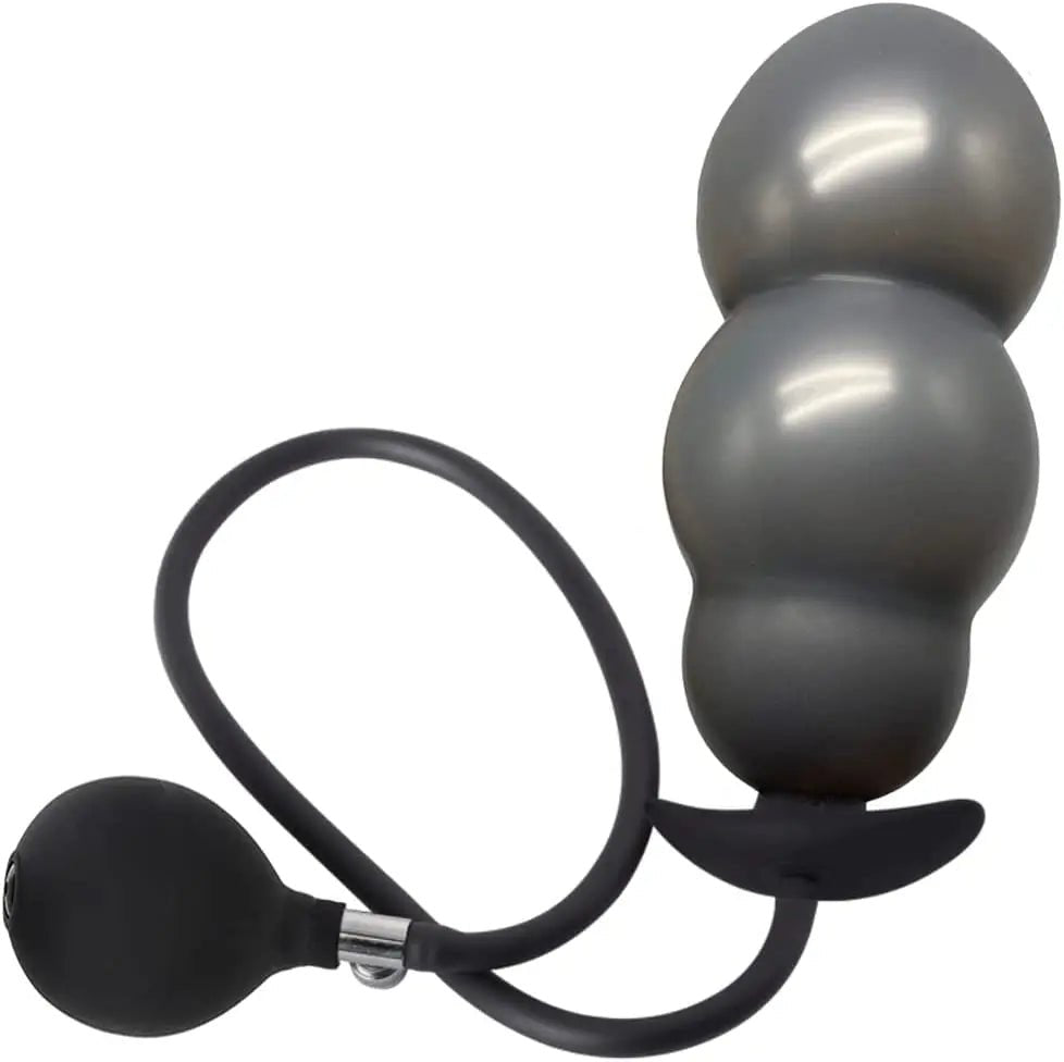 BDSM Inflatable Anal Plug Huge Dildo Pump Expansion Diameter 13cm Expandable Big Butt Plug Prostate Massage Ass Dilator Sex Toys - WOWihte