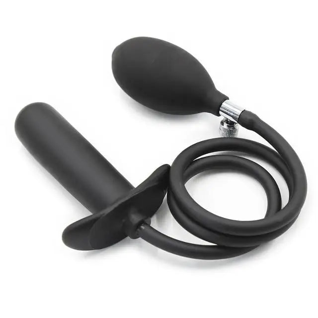 BDSM Inflatable Anal Plug Huge Dildo Pump Expansion Diameter 13cm Expandable Big Butt Plug Prostate Massage Ass Dilator Sex Toys - WOWihte