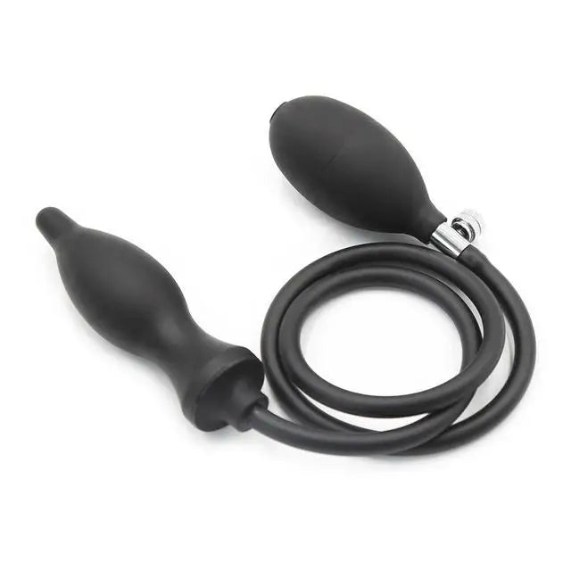 BDSM Inflatable Anal Plug Huge Dildo Pump Expansion Diameter 13cm Expandable Big Butt Plug Prostate Massage Ass Dilator Sex Toys - WOWihte