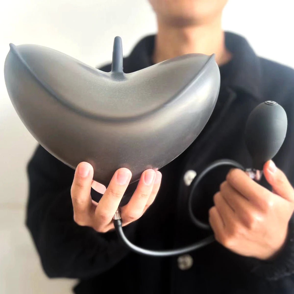 BDSM Inflatable Anal Plug Huge Dildo Pump Expansion Diameter 13cm Expandable Big Butt Plug Prostate Massage Ass Dilator Sex Toys - WOWihte