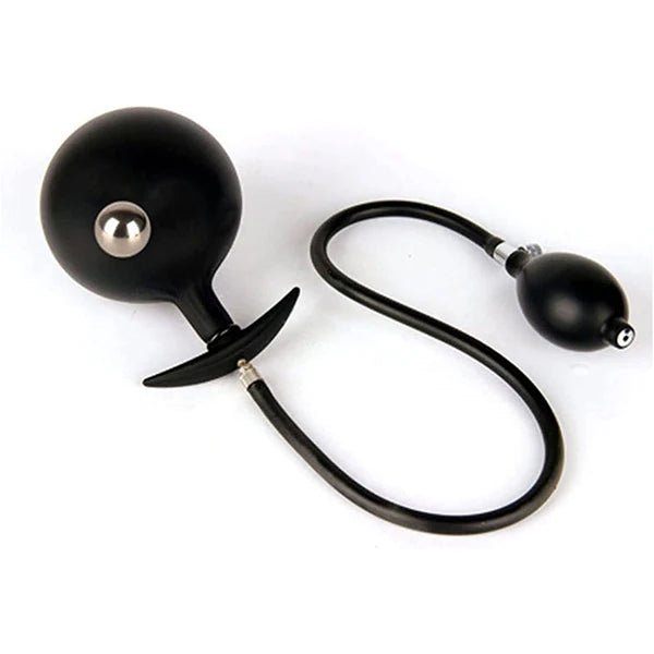 BDSM Inflatable Anal Plug Huge Dildo Pump Expansion Diameter 13cm Expandable Big Butt Plug Prostate Massage Ass Dilator Sex Toys - WOWihte