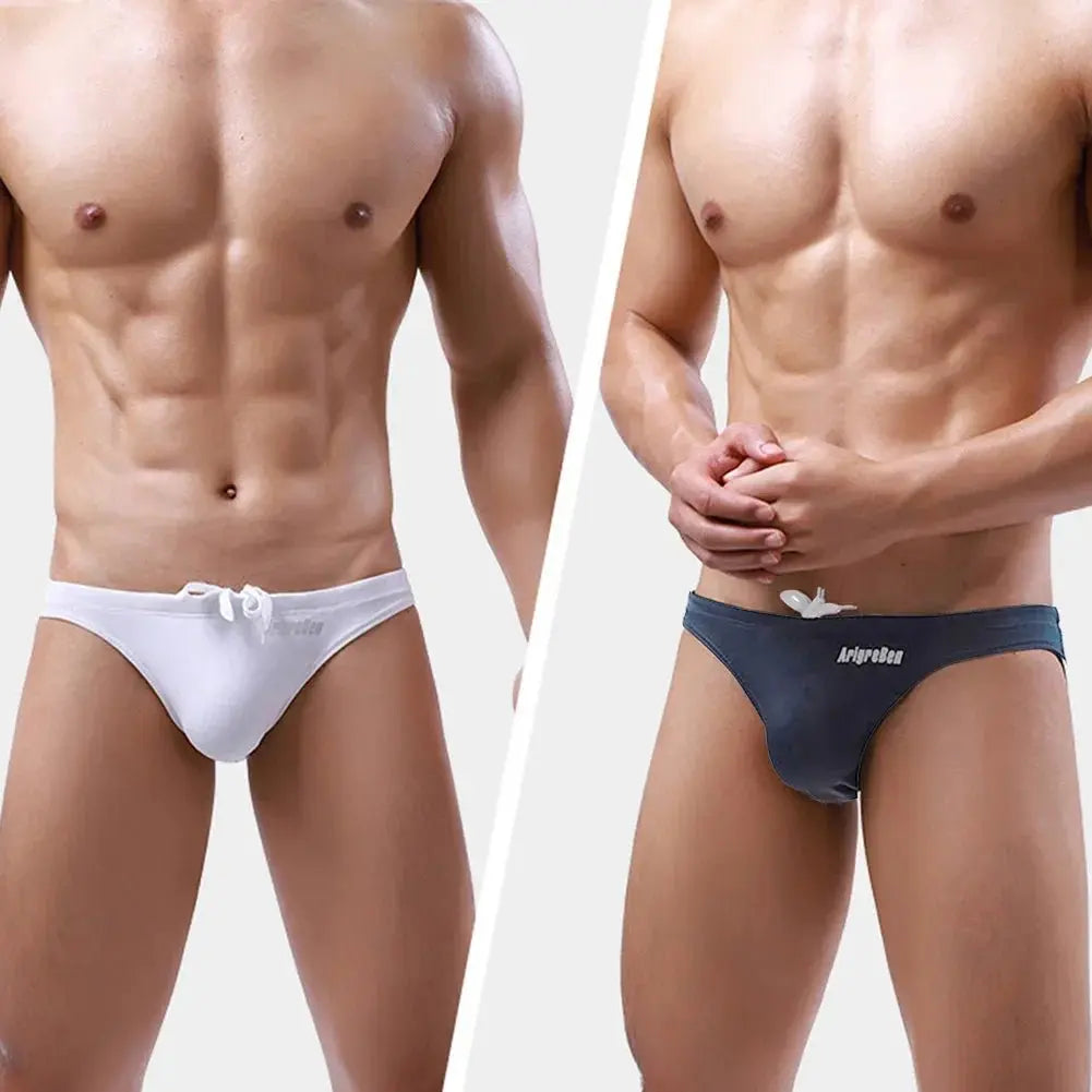 Big Pouch Bikini Briefs - WOWihte