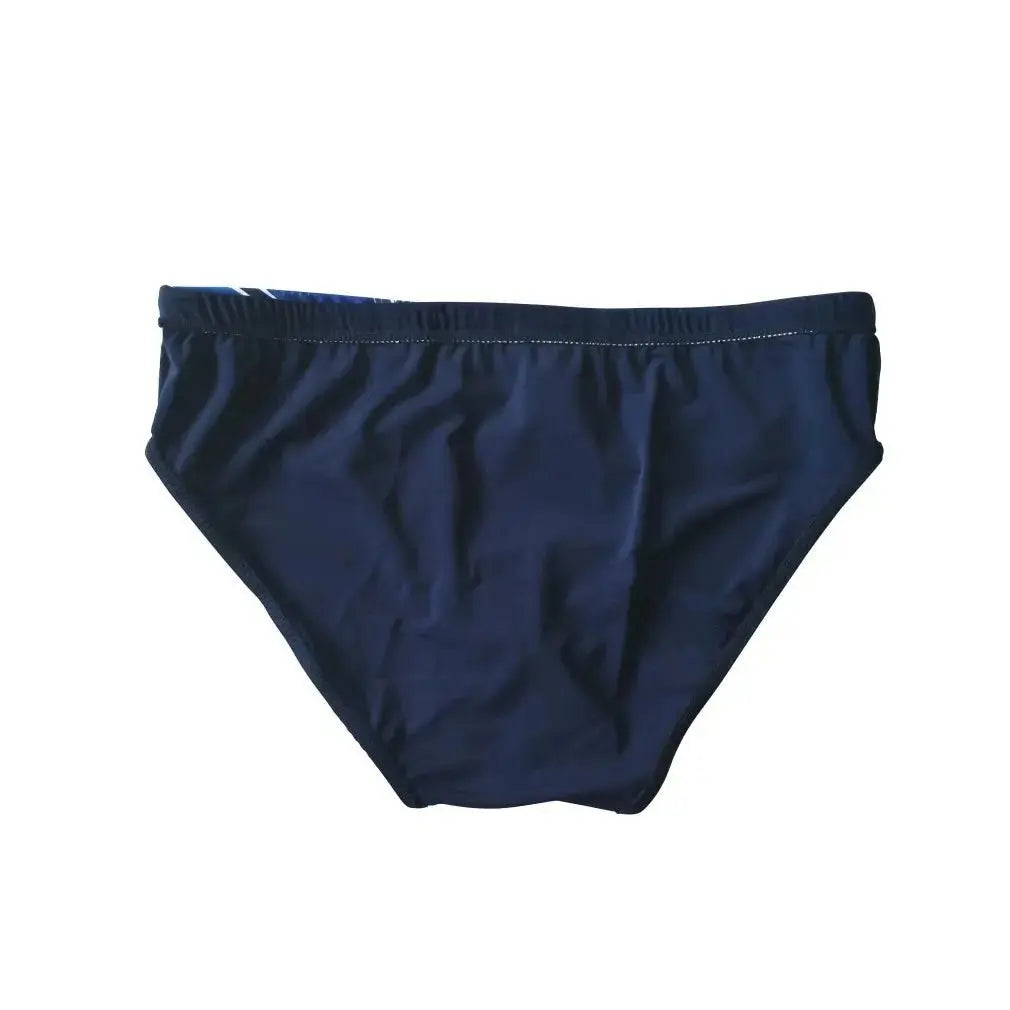 Big Size Breathable Swimsuit Men 2023 Print Bathing Beach Wear Surf Low Waist Running Sports Briefs Tanga Swim Trunks Mens - WOWihte