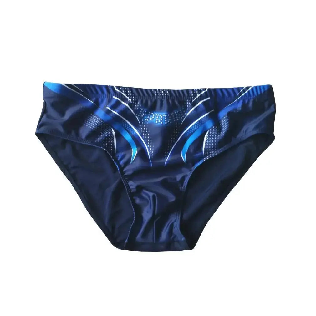 Big Size Breathable Swimsuit Men 2023 Print Bathing Beach Wear Surf Low Waist Running Sports Briefs Tanga Swim Trunks Mens - WOWihte