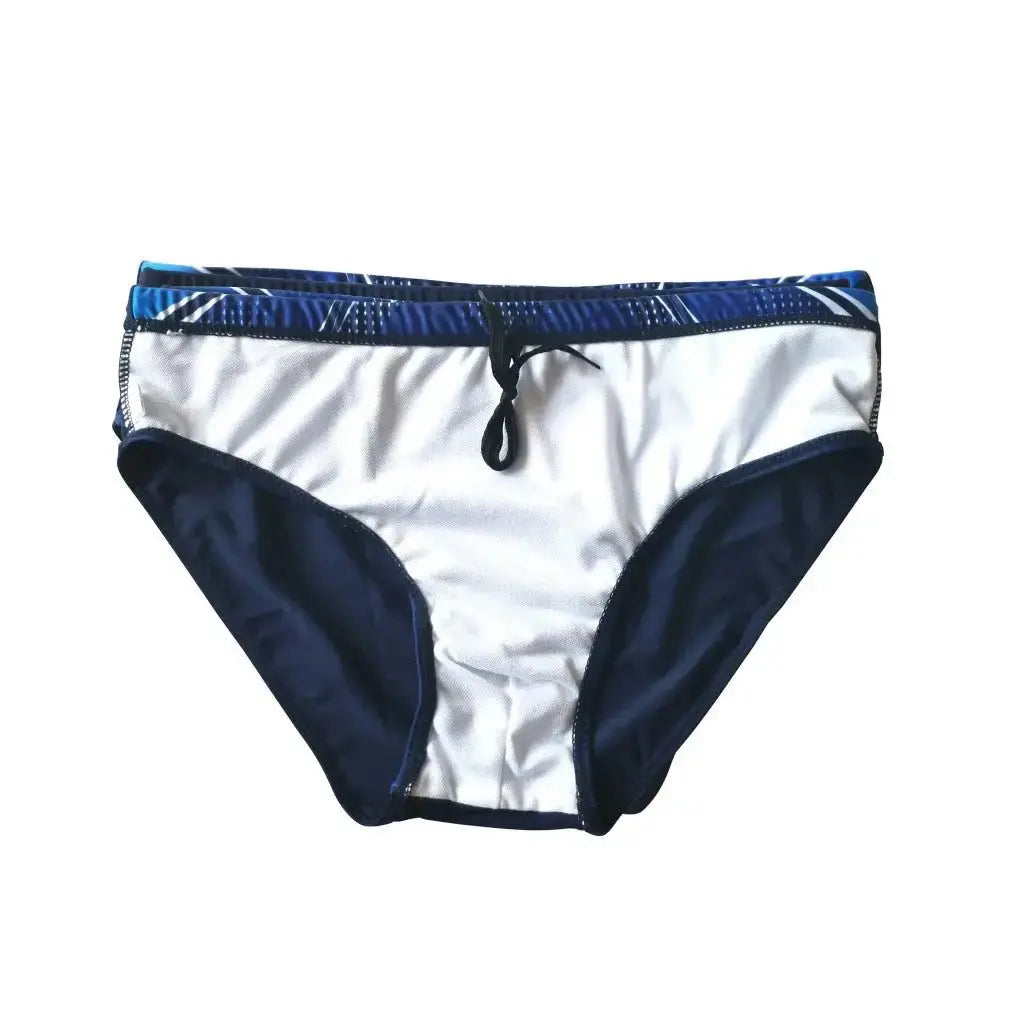 Big Size Breathable Swimsuit Men 2023 Print Bathing Beach Wear Surf Low Waist Running Sports Briefs Tanga Swim Trunks Mens - WOWihte