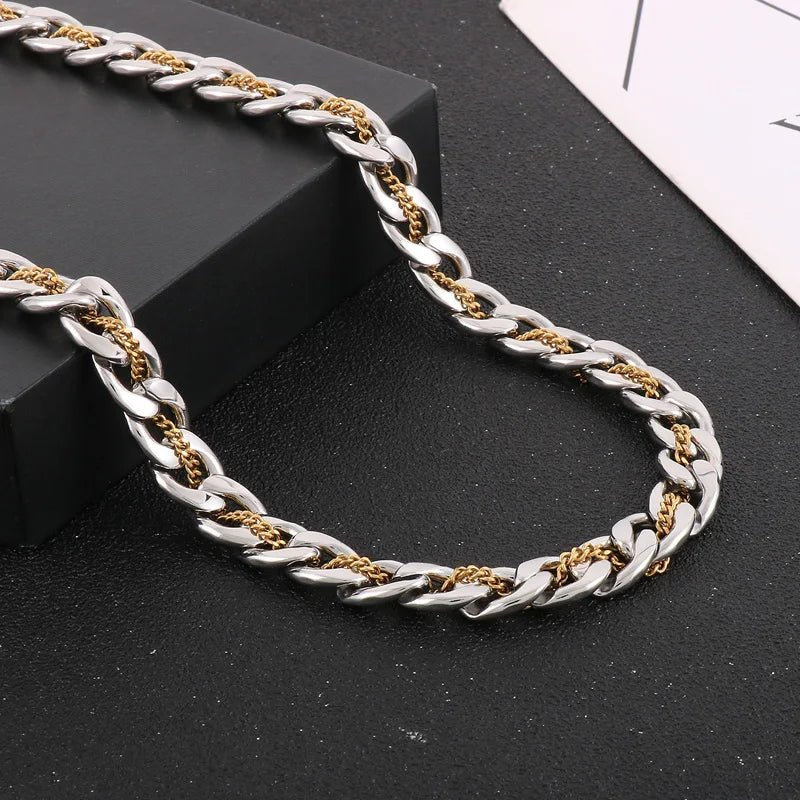 Bold Stainless Cuban Chain - WOWihte