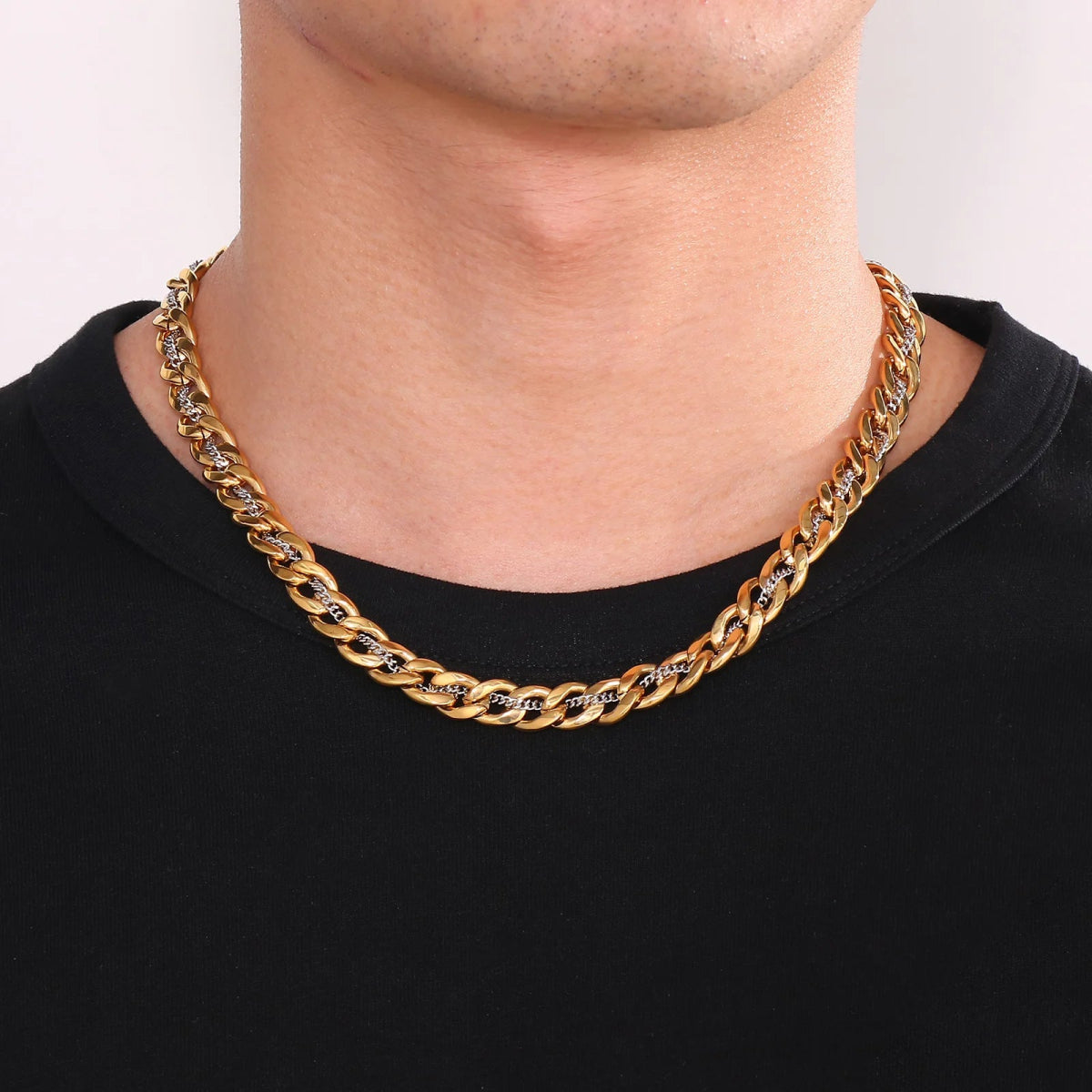 Bold Stainless Cuban Chain - WOWihte