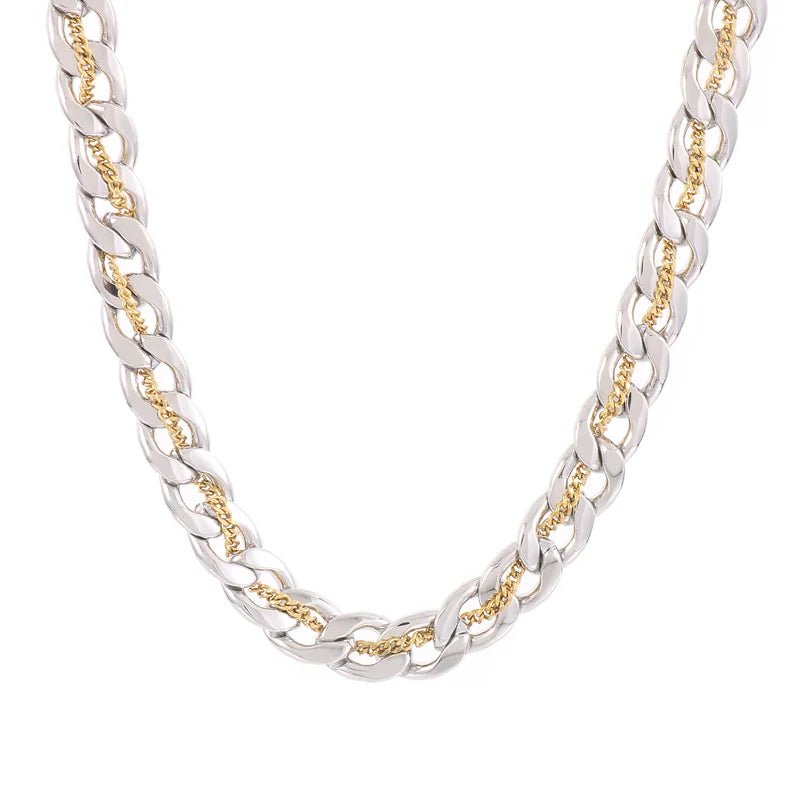 Bold Stainless Cuban Chain - WOWihte