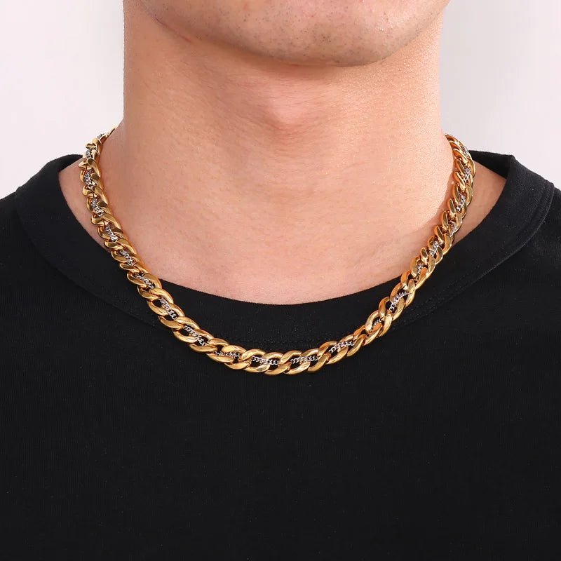 Bold Stainless Cuban Chain - WOWihte