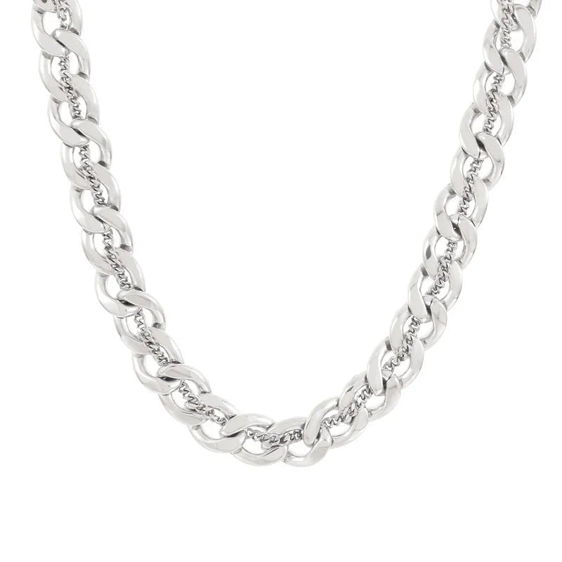 Bold Stainless Cuban Chain - WOWihte