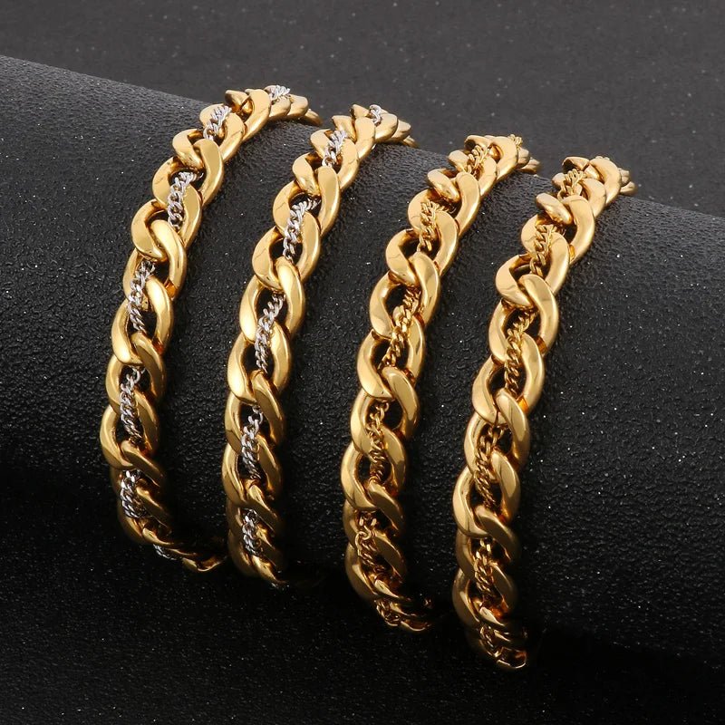 Bold Stainless Cuban Chain - WOWihte