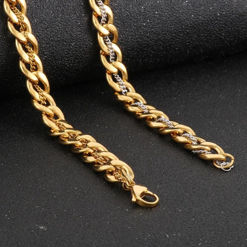 Bold Stainless Cuban Chain - WOWihte