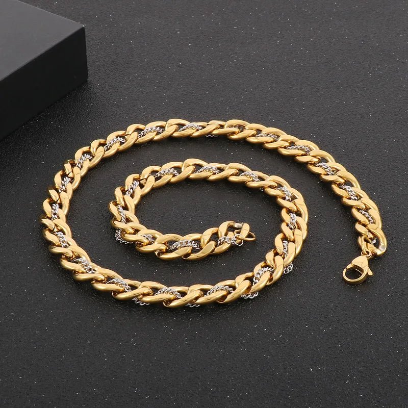 Bold Stainless Cuban Chain - WOWihte