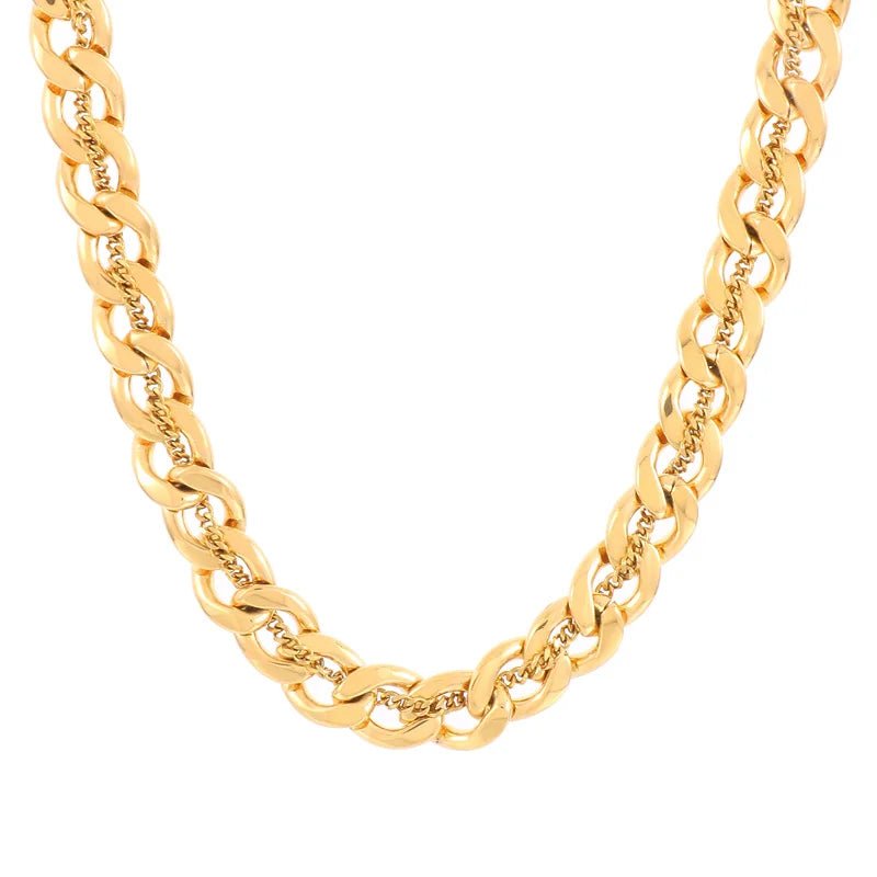 Bold Stainless Cuban Chain - WOWihte
