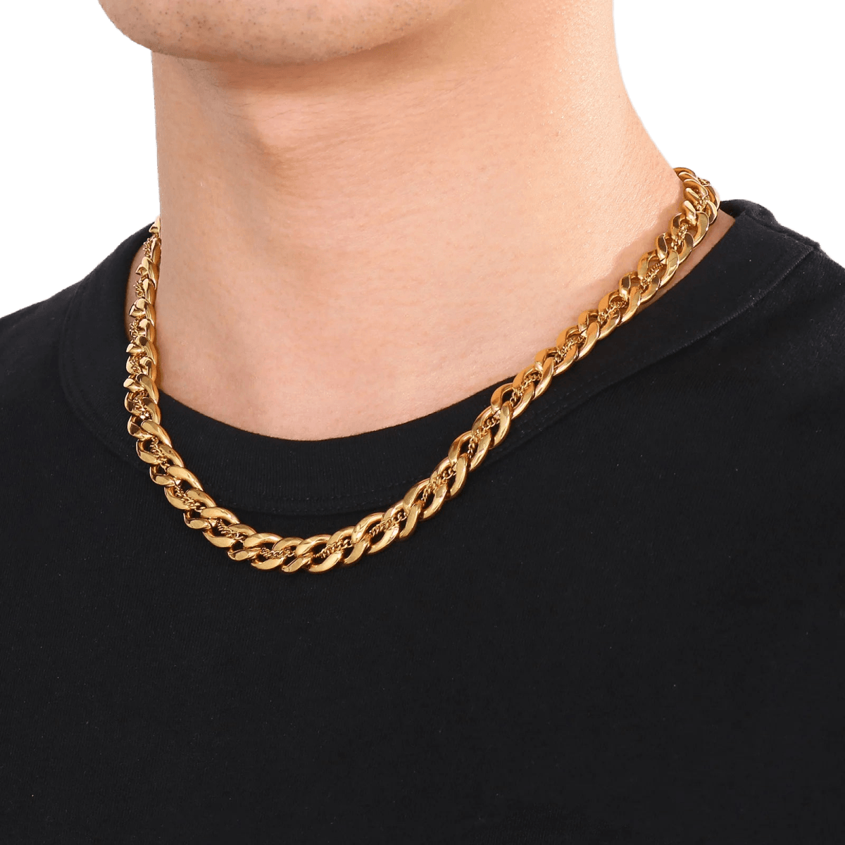 Bold Stainless Cuban Chain - WOWihte