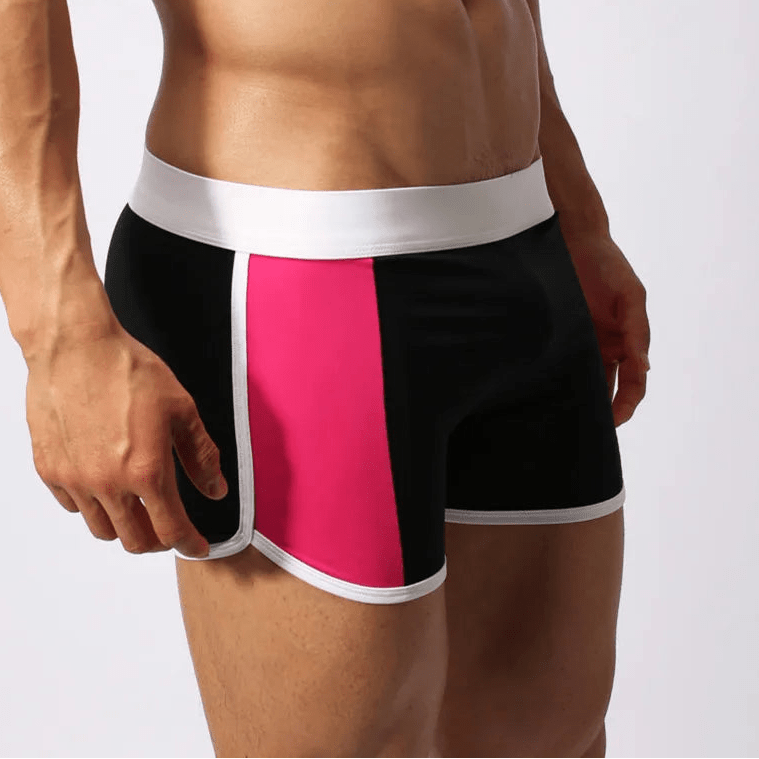 BRAVE PERSON Men's Beach Board Shorts Summer Sportswear - WOWihte