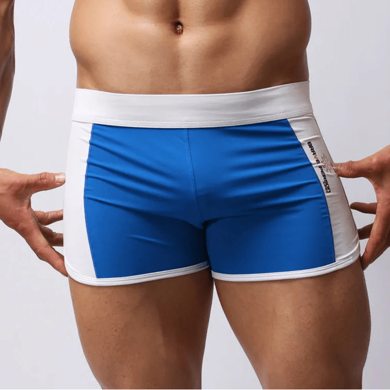 BRAVE PERSON Men's Beach Board Shorts Summer Sportswear - WOWihte