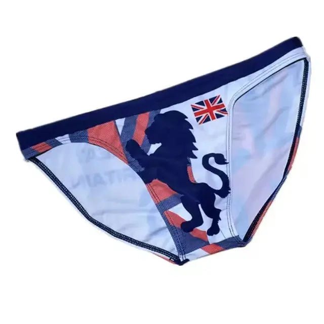 Brazilian Flag Mini Swim Briefs - WOWihte