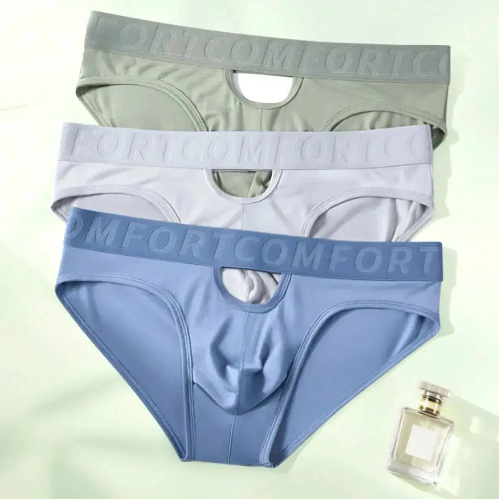 Breathable Bamboo Fiber Men's Briefs - WOWihte