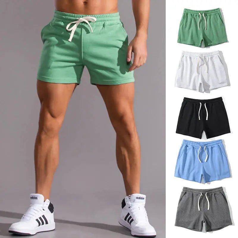 Breathable Cotton Beach Shorts Men - WOWihte