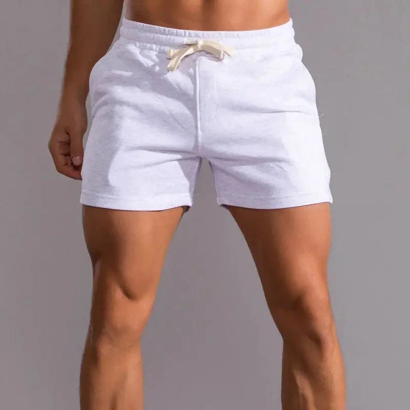 Breathable Cotton Beach Shorts Men - WOWihte